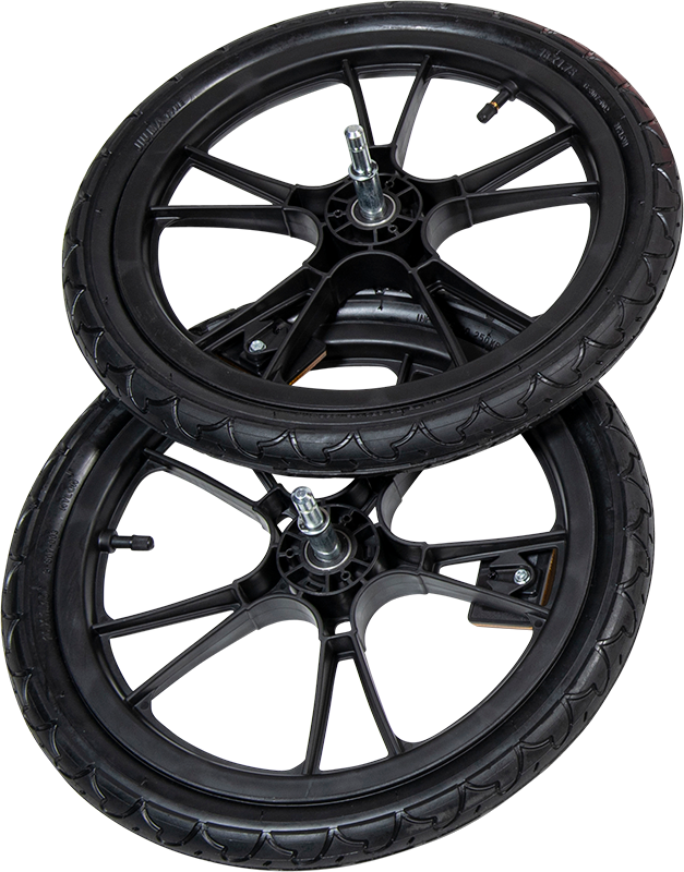 AB TRAVEL Roue de remplacement pour roulotte de vélo