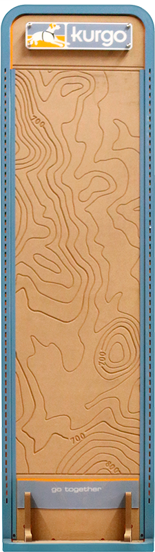 KURGO The Woodie Display-46,5x174cm