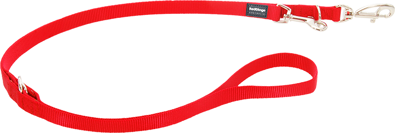 RD Laisse Multi Rouge-M 20mmx2,0m