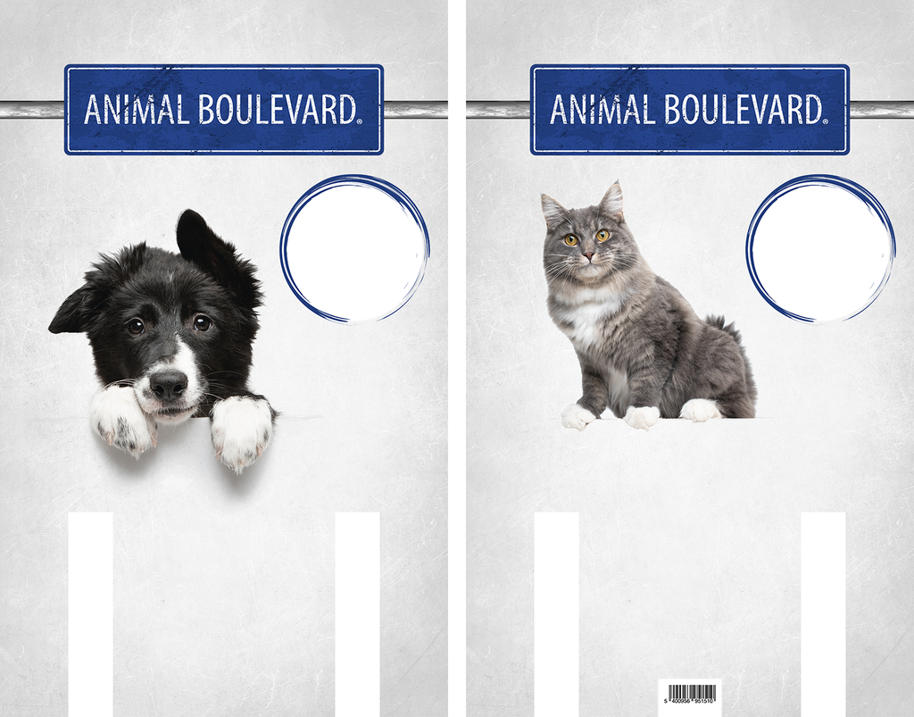 AB POS Pancarte Panier Métallique-350x560mm