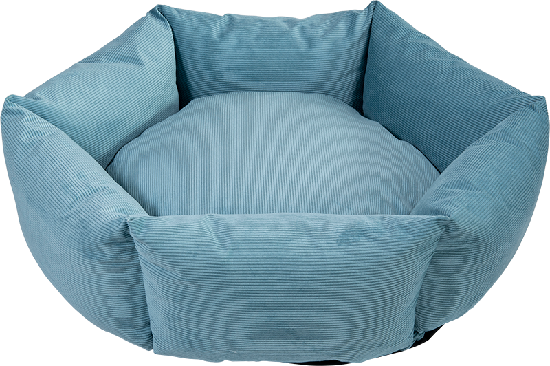 [AB10149] AB Panier Hexagonal Bleu Glacier-XL 110x110x34cm