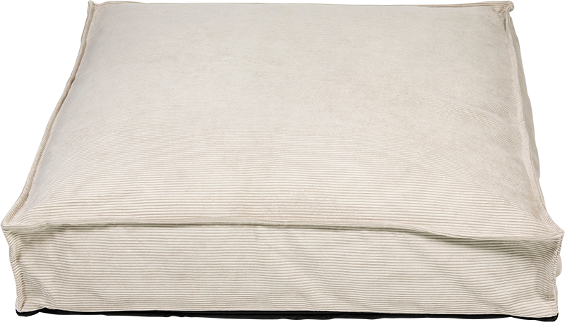 AB SQUARE Orthopedisch Hondenbed Strandzand-M 80x80x15cm