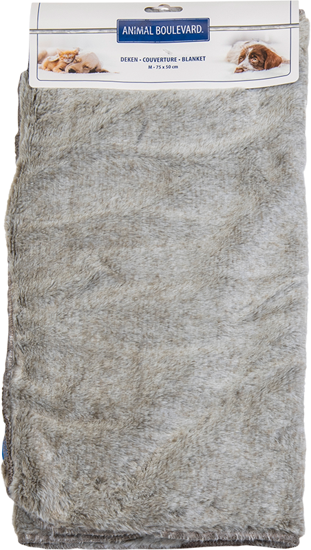 AB COUVERTURE Plush Brun-M 75x50cm