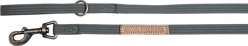 [AB30608] AB CANVAS Leash Grey-16mmx120cm