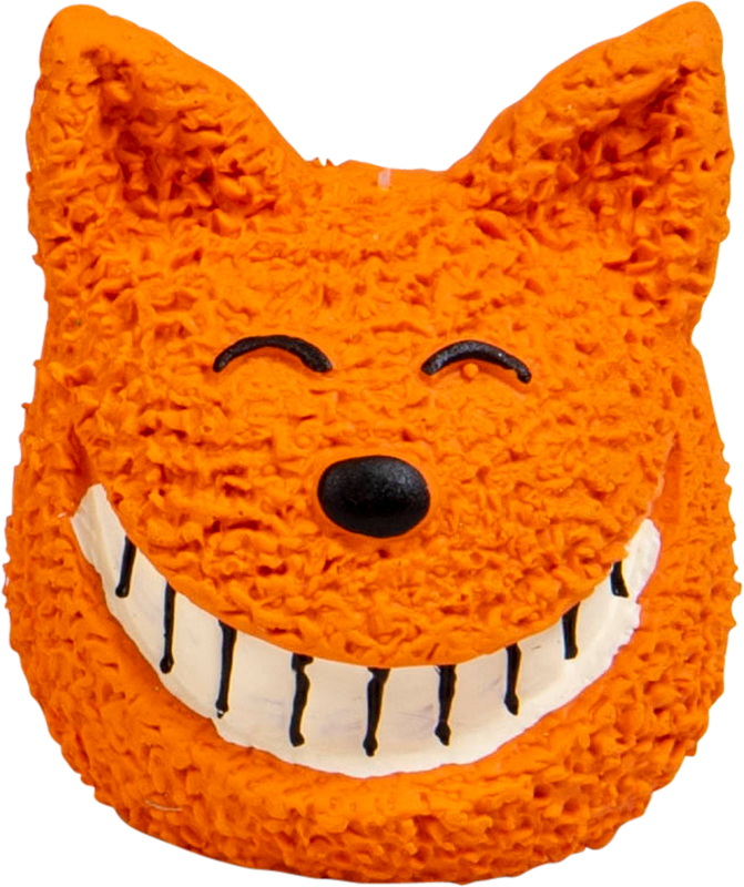 AB LATEX TOY Cat Orange-6,5cm