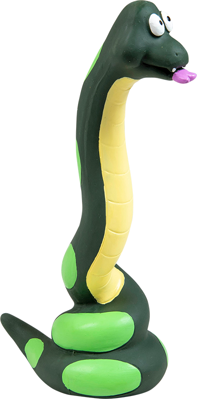 AB LATEX TOY Serpent Noir-27cm