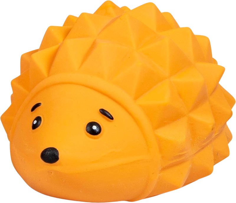 AB LATEX TOY Hérisson Jaune-12cm
