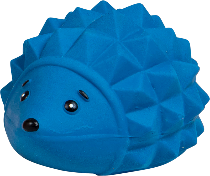 AB LATEX TOY Hedgehog Blue-12cm