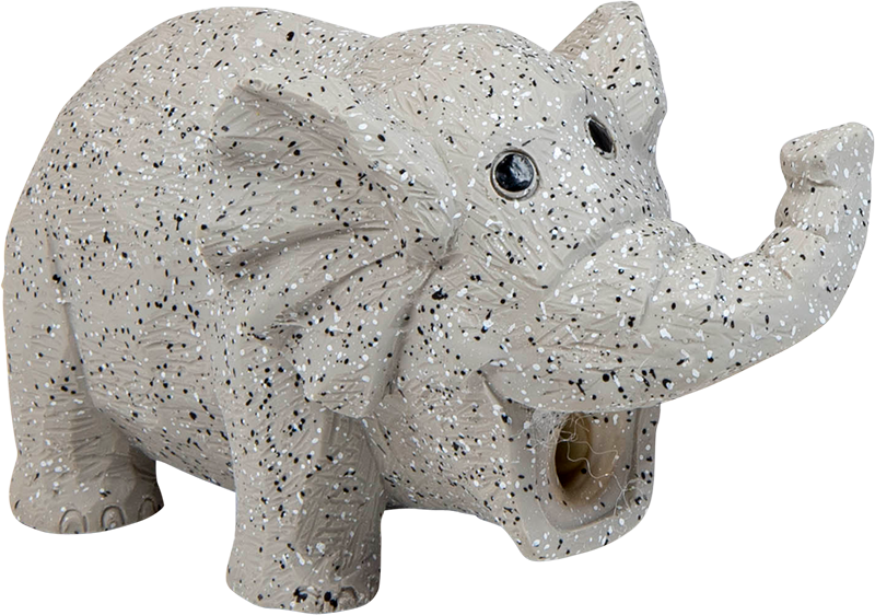 AB LATEX TOY Éléphant Gris-15cm