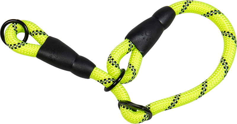 AB SAFETY Collier martingale Jaune-12mmx30-40cm