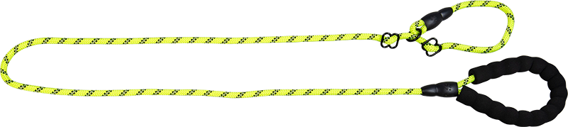 AB SAFETY Sliplijn met EVA-handvat Geel-8mmx150cm