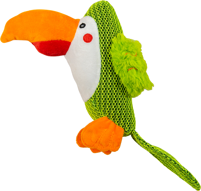 AB PLUSH TOY Toekan Groen-28cm