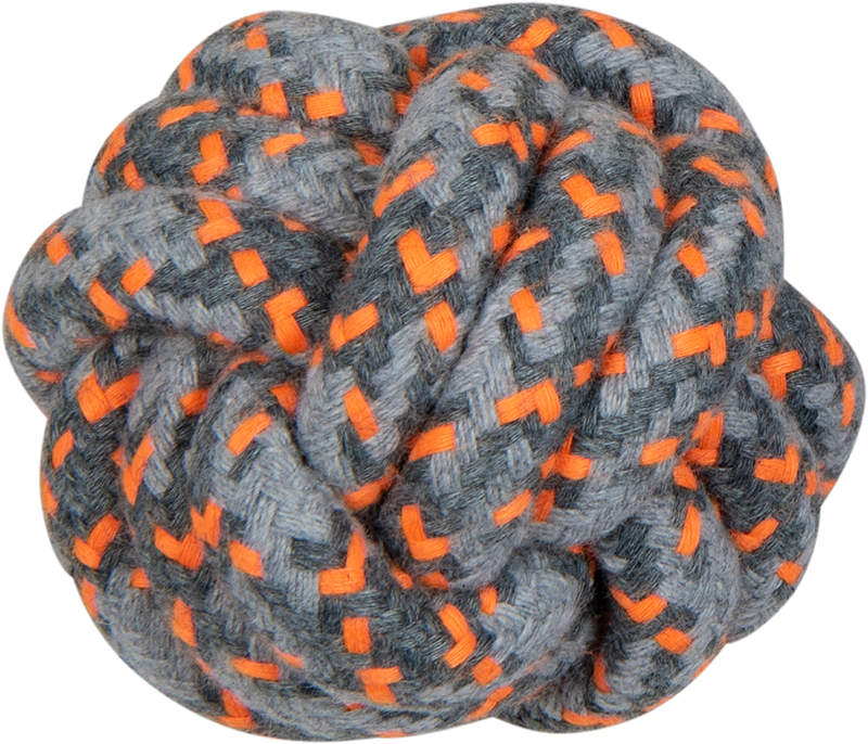 AB ROPE TOY Ball Beige-60g Ø6cm