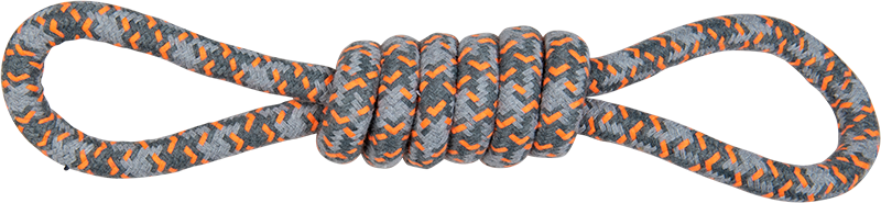 AB ROPE TOY Double loop Beige-205g 41cm