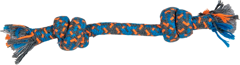 AB ROPE TOY 2 Knots Blue-45g 25cm