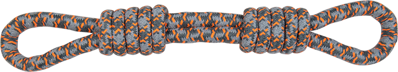 AB ROPE TOY 2 Knopen met Lussen Beige-300g 48cm