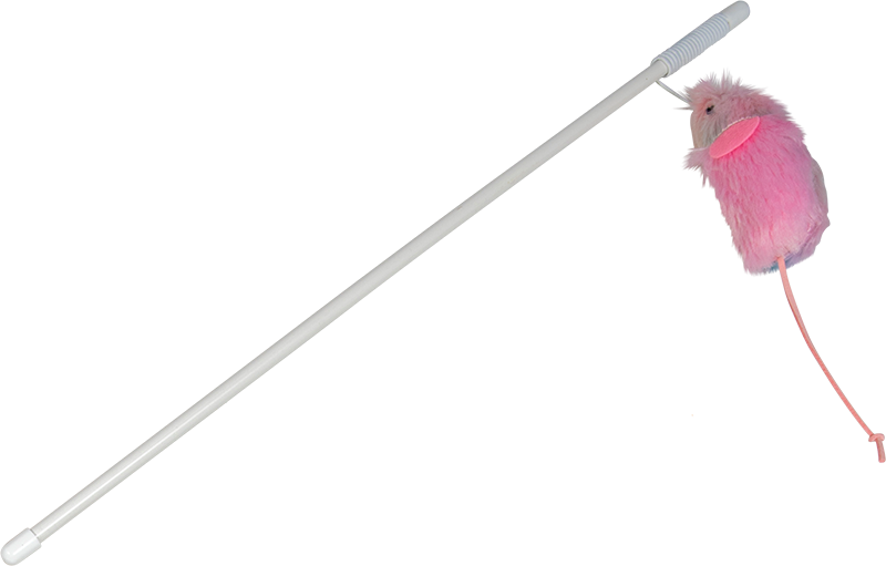 AB CAT TEASER Maus Rosa-46cm