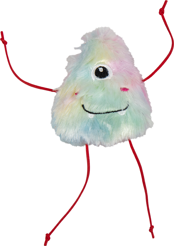 AB CAT TOY Monstre Rose-10cm