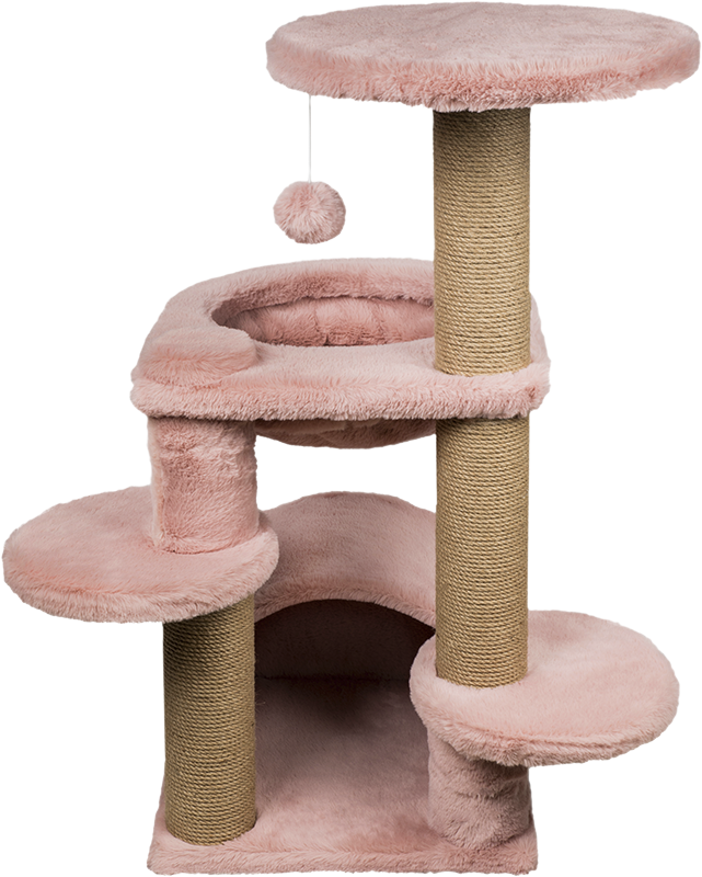 AB CAT TREE Berlin Rosa-65x60x84cm