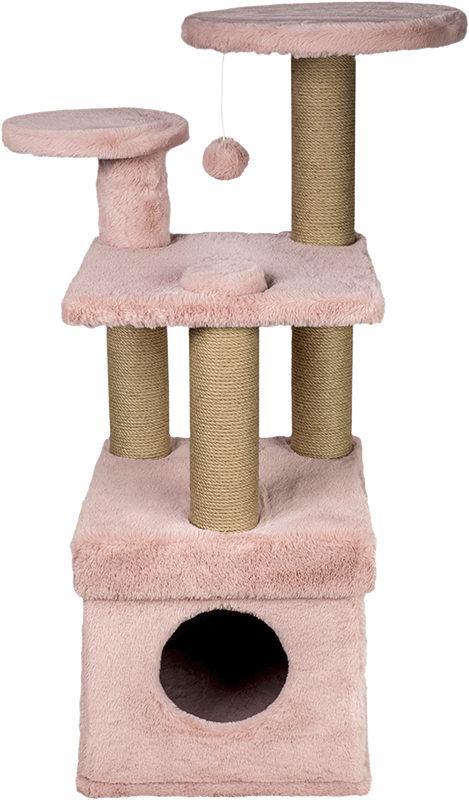 [AB59021] AB CAT TREE Riga Rose-67x52x100cm