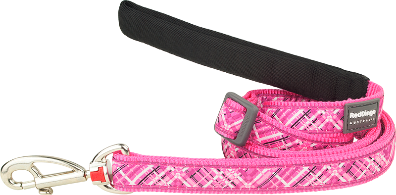 RD Leine Flanno Rosa-XS 12mmx1,8m