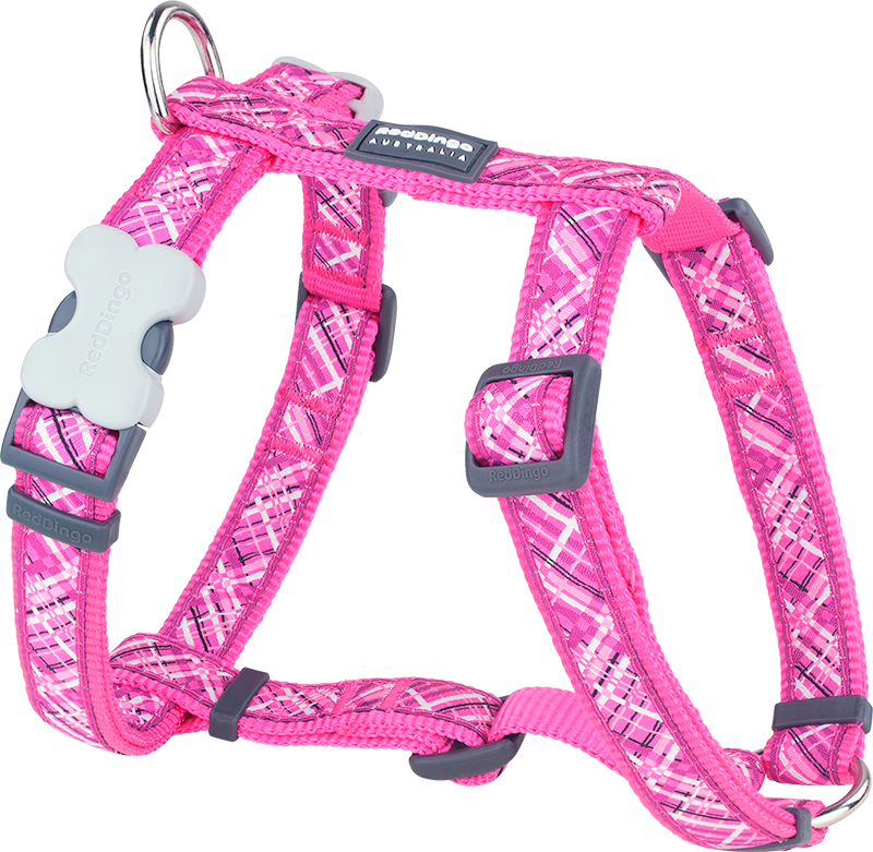 [DH-FN-HP-15] RD Harnas Flanno Roze-S