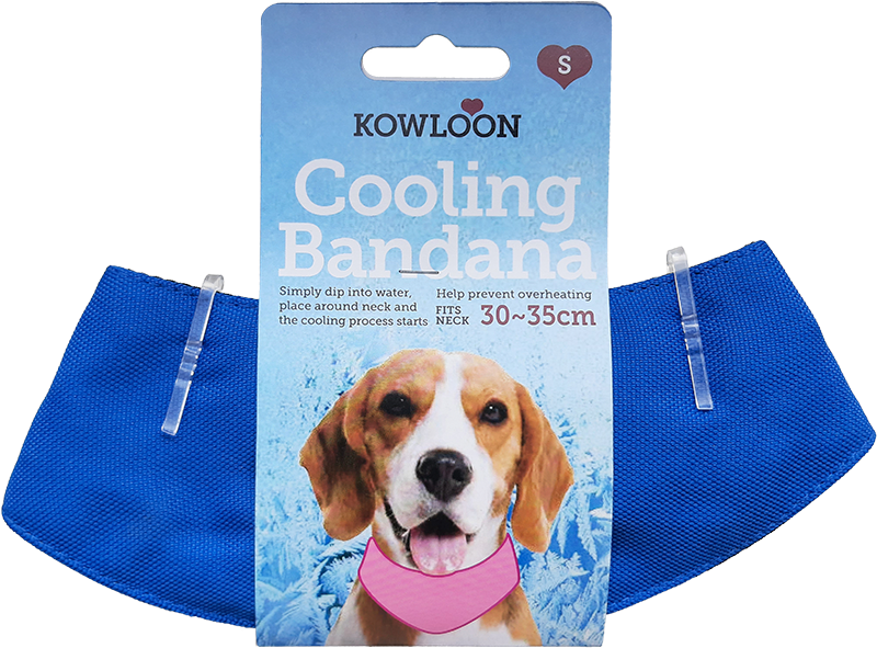 [3950250] KOWLOON Cooling Bandana Blau-S