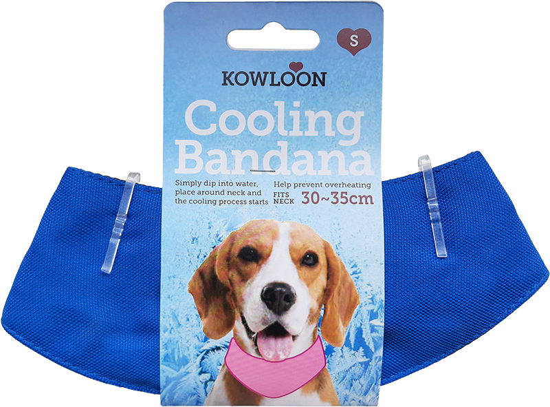 KOWLOON Cooling Bandana Blauw-S