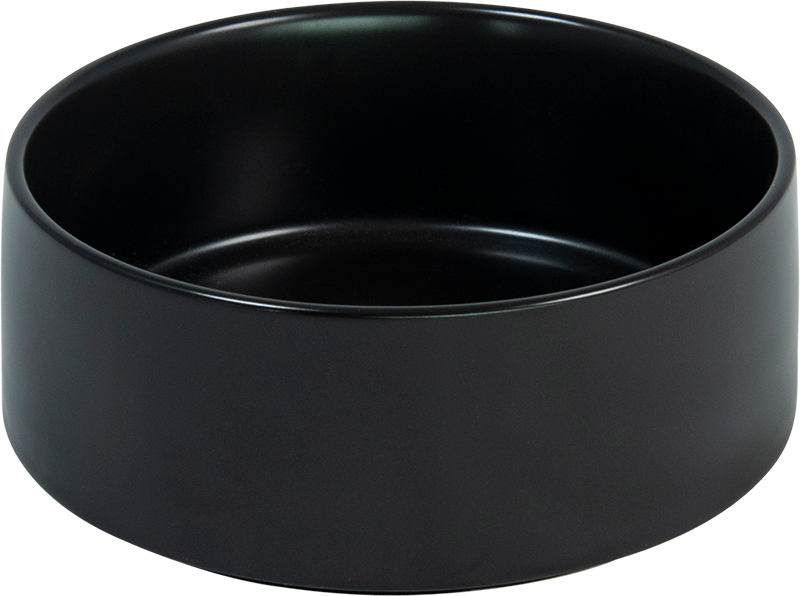 AB Keramiknapf Schwarz-400ml