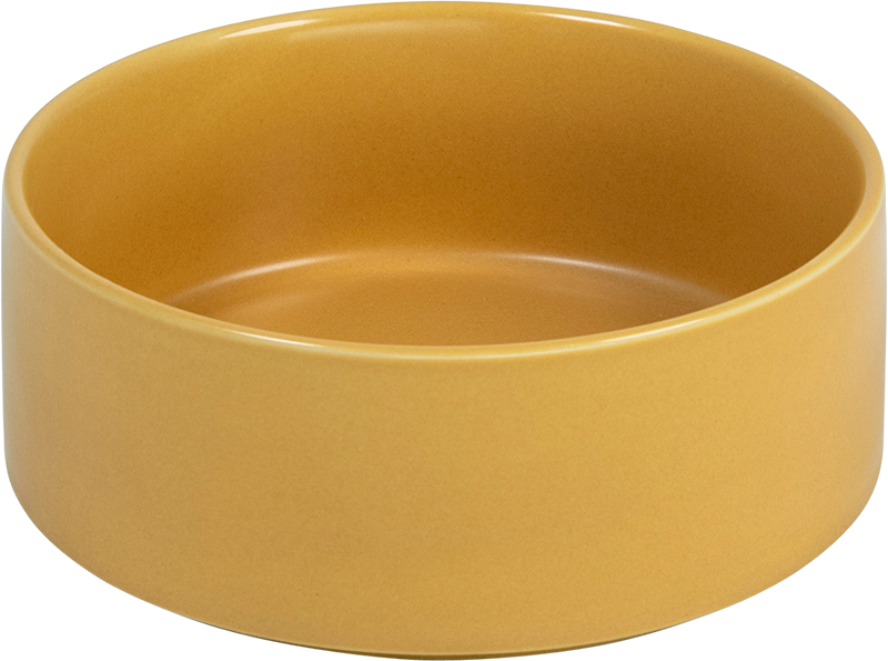 [AB65024] AB Ceramic Pet Bowl Beige-400ml