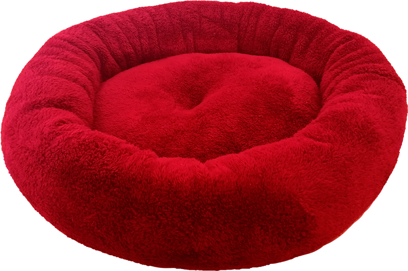 AB Panier Rond Rouge-S Ø52x9cm