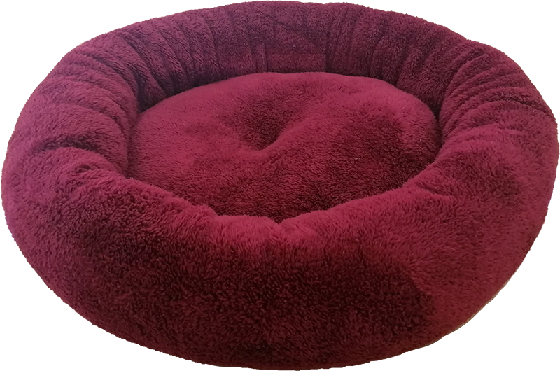 [AB10903] AB Panier Rond Bordeaux-S Ø52x9cm