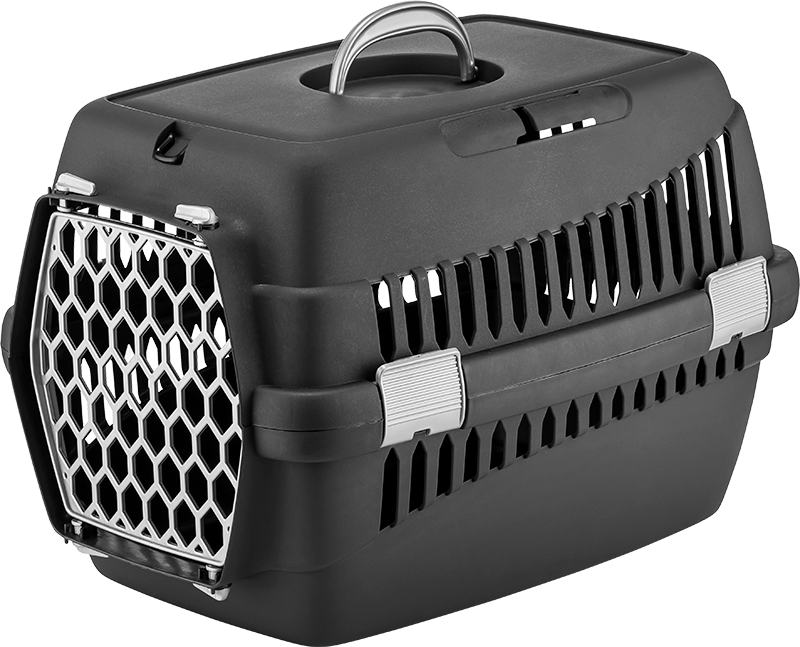 AB  Budget Transporter Schwarz/Grau-52x33x32cm
