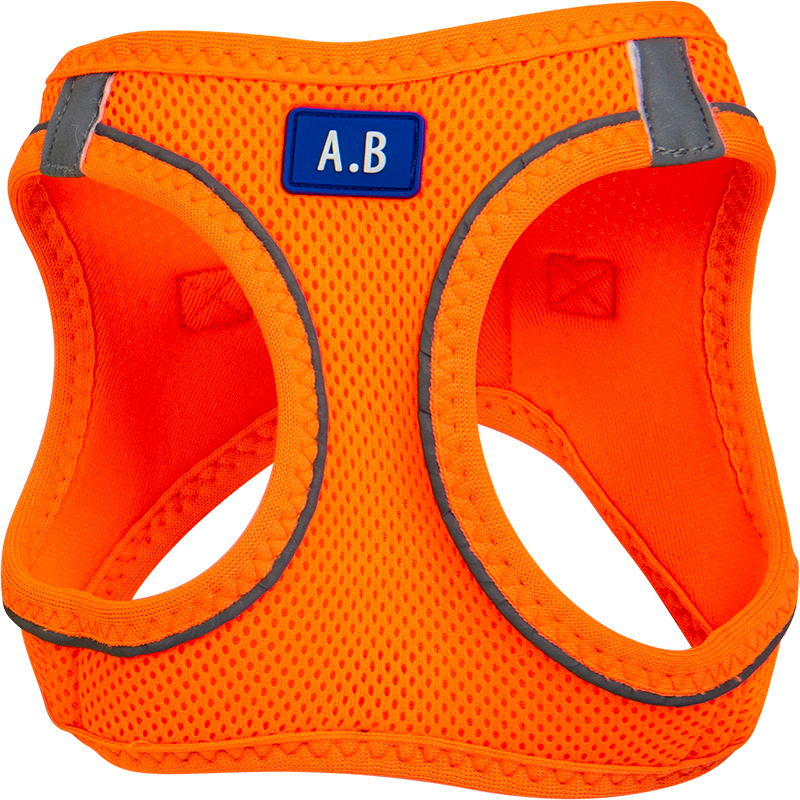 [AB32220] AB  Air-Mesh Komfort Geschirr Orange-XL 12-16kg