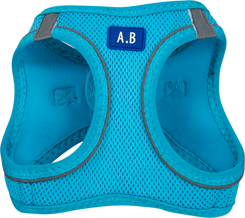AB  Air-Mesh Komfort Geschirr Blau-XXXS 1,5-3kg