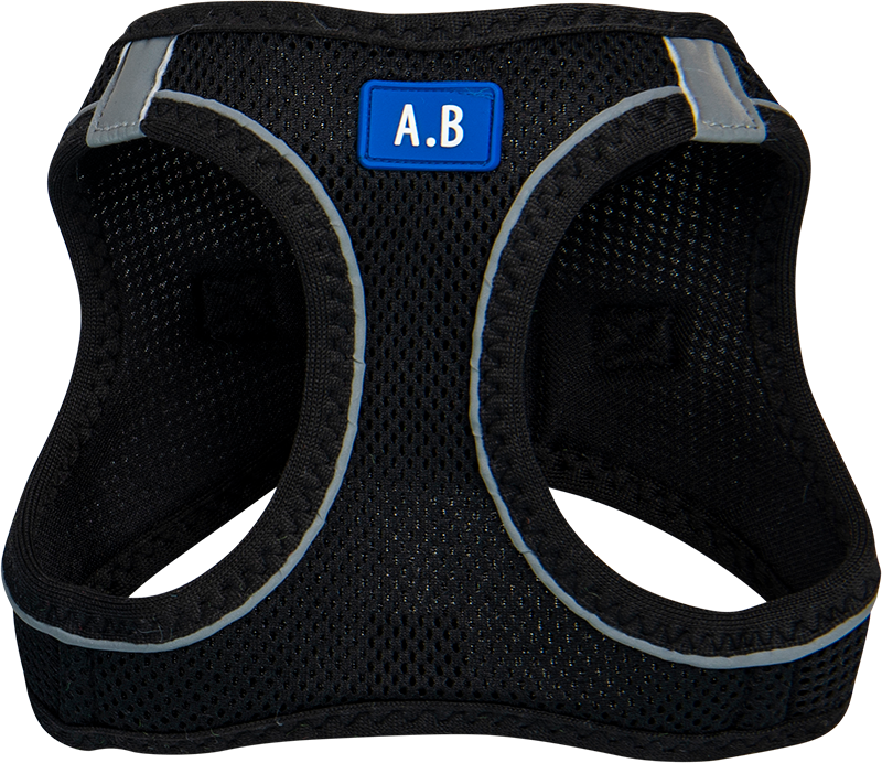 AB  Air-Mesh Harnais de Confort Noir-XXXS 1,5-3kg