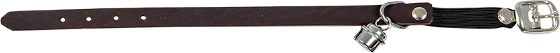 AB COUNTRY LEATHER Kätzchenhalsband Braun-10mmx19-22cm