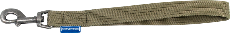 [AB30633] AB CANVAS Korte Lijn/Veiligheidsgordel Groen-25mmx35cm