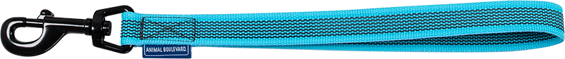 [AB32325] AB GRIP Laisse Courte/Ceinture de Sécurité Bleu-20mmx35cm