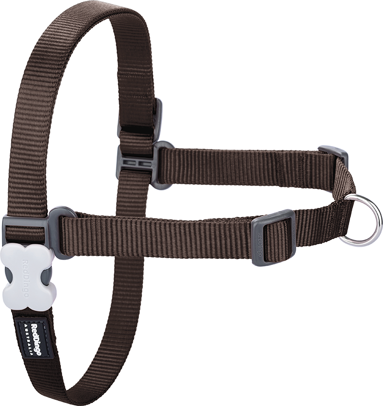 RD No-Pull-Geschirr Braun-XS 
