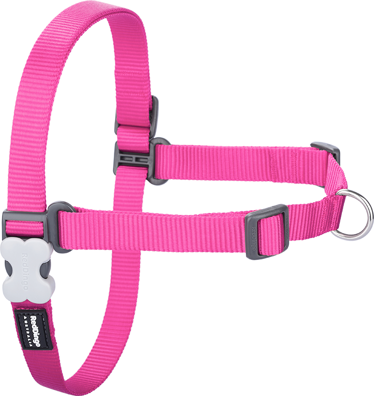 [NH-ZZ-HP-SM] RD No-Pull Harnas Roze-S 