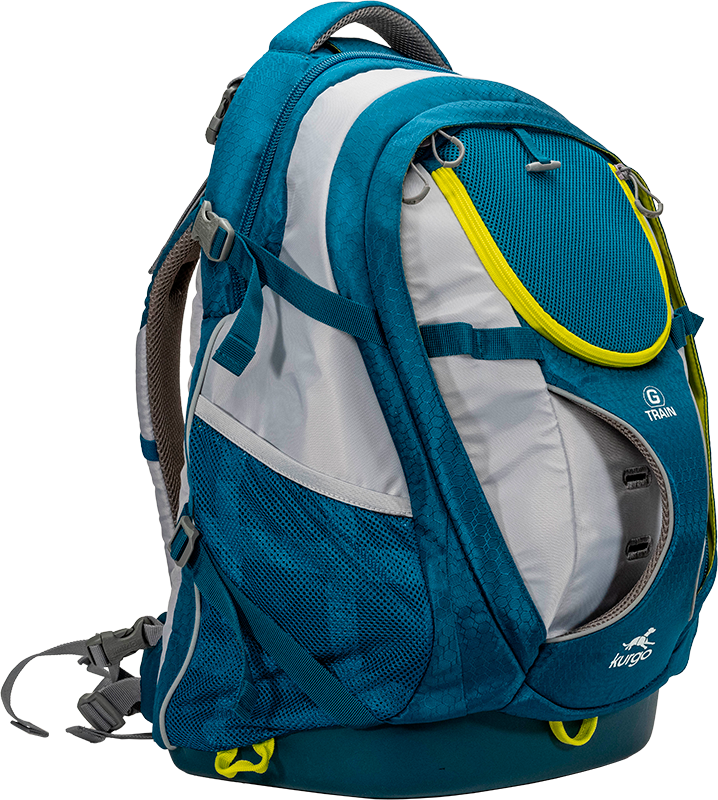 KURGO Dog Backpack G-Train K9 Ink Blue-33x25x53cm