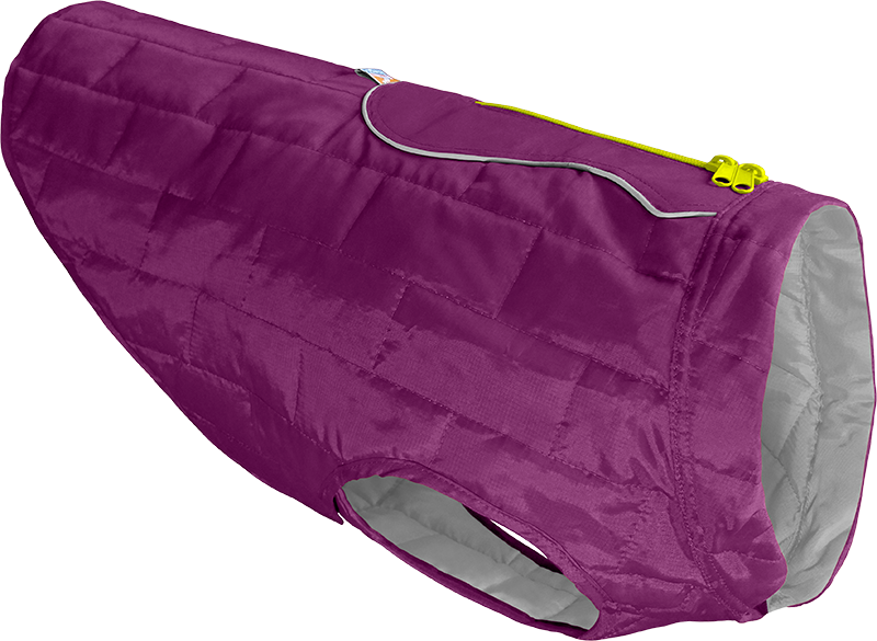 KURGO Loft jacket Violet/Grijs-S 34cm