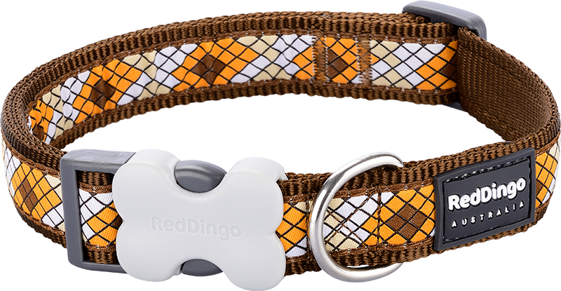 RD Halsband Monty Braun-XS 12mmx20-32cm