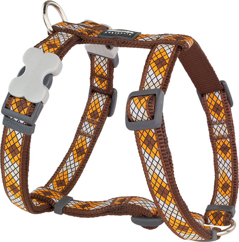 [DH-MY-BR-15] RD Harness Monty Brown-S 15mm