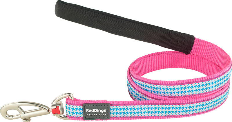 [L4-FG-HP-25] RD Leash Fang it Pink-L 25mmx1,2m
