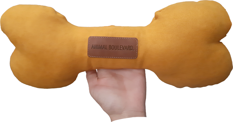 [AB50068] AB SOFT TOY Bone Yellow-21cm