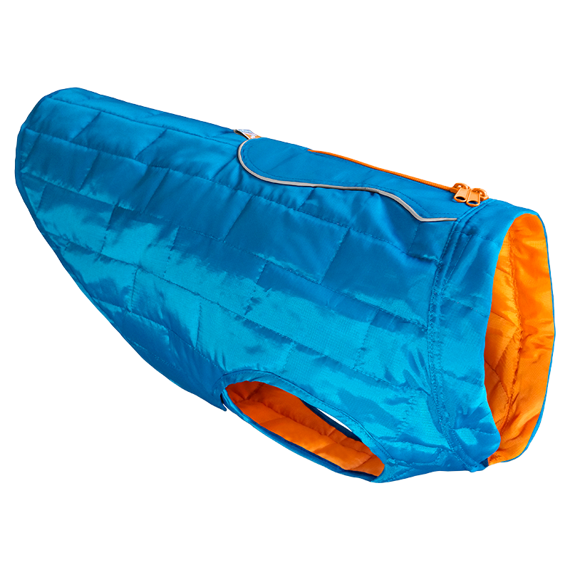 KURGO Loft jacket Blauw/Oranje-XS 25cm