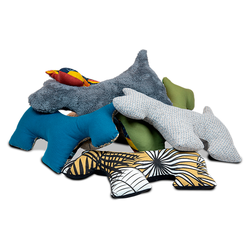 AB SOFT TOY Dog Ass-42x25cm