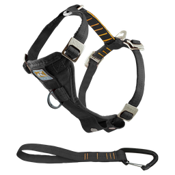 [K01255] KURGO Tru-Fit Car Harness with safety belt Black-XS 2-5kg